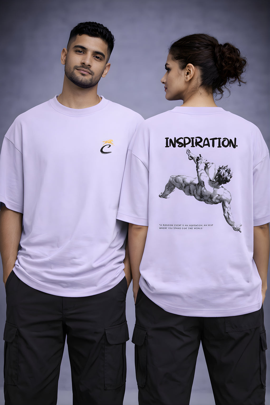 Lavender Oversized T-Shirt – Chimya