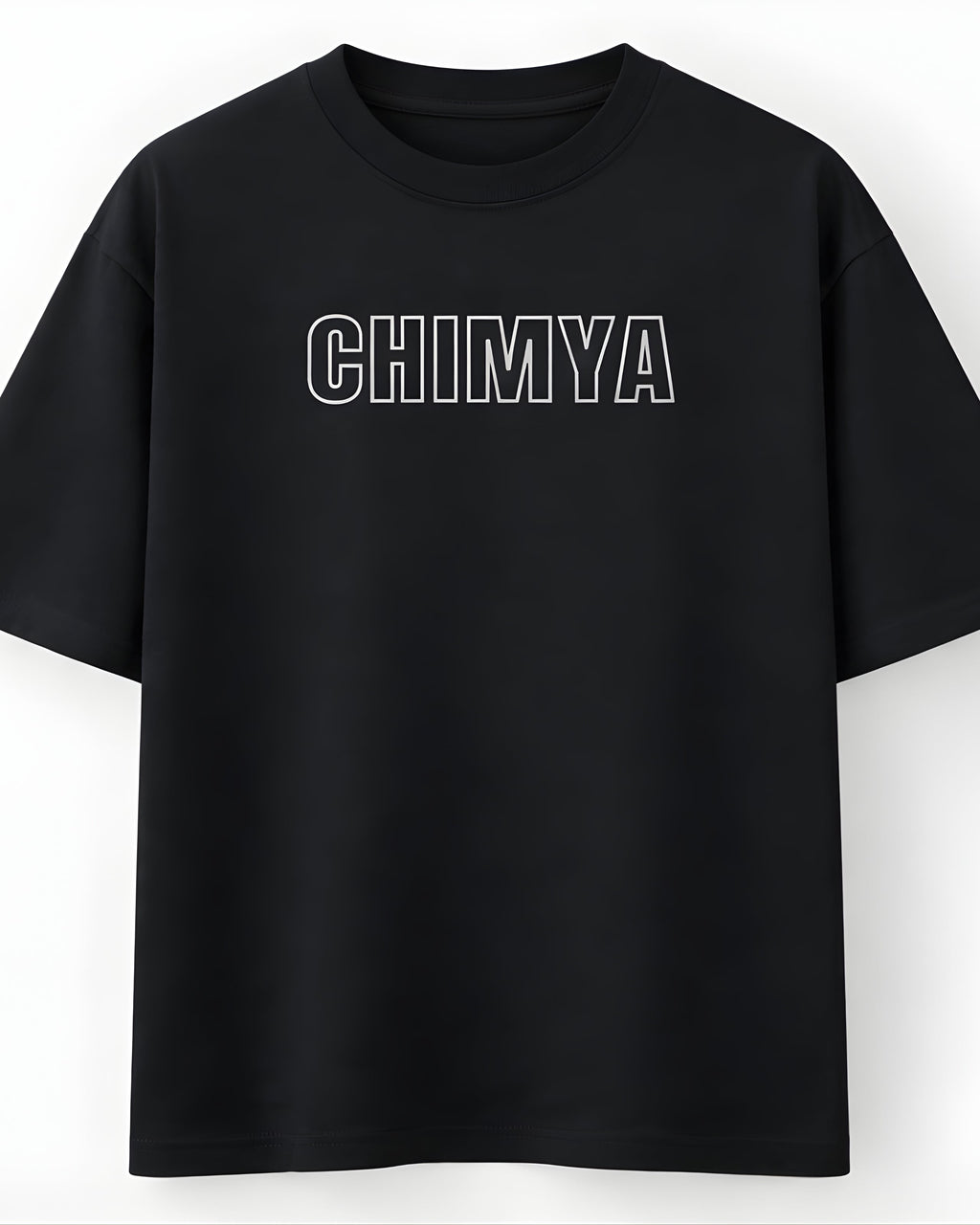 CHIMYA Borcelle Oversized Terry T-Shirt – Premium Streetwear Edition | Unisex Luxury Oversized Tee