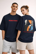 Abstract Print Oversized T-Shirt – Chimya