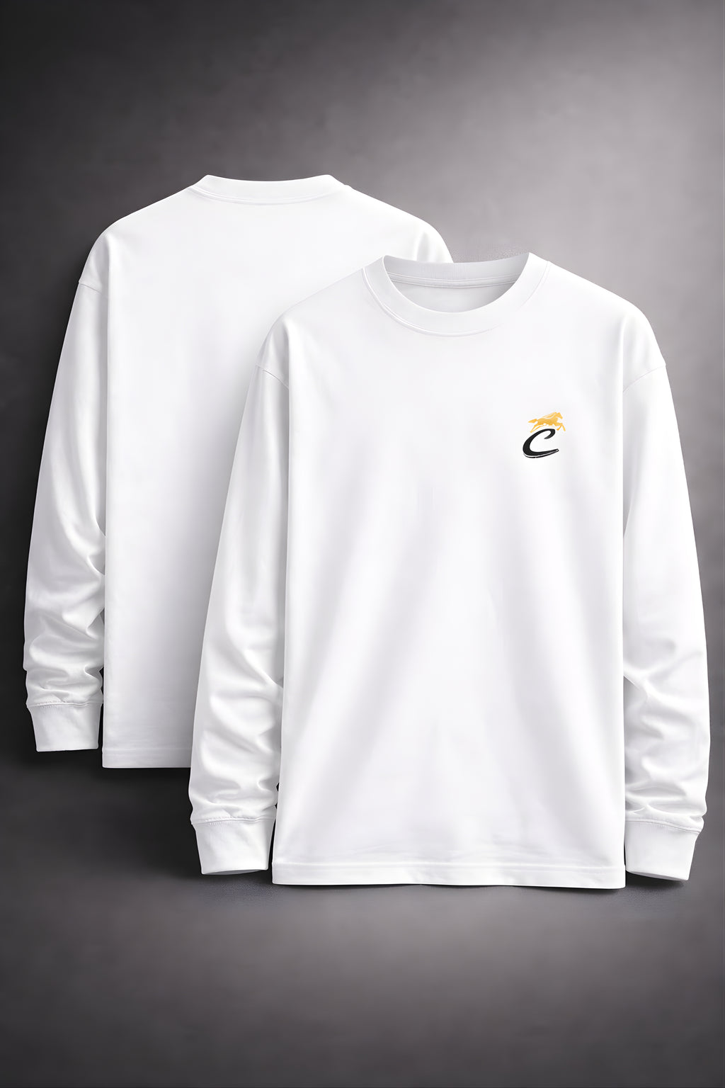 Minimal Logo Oversized Sweatshirt – Chimya