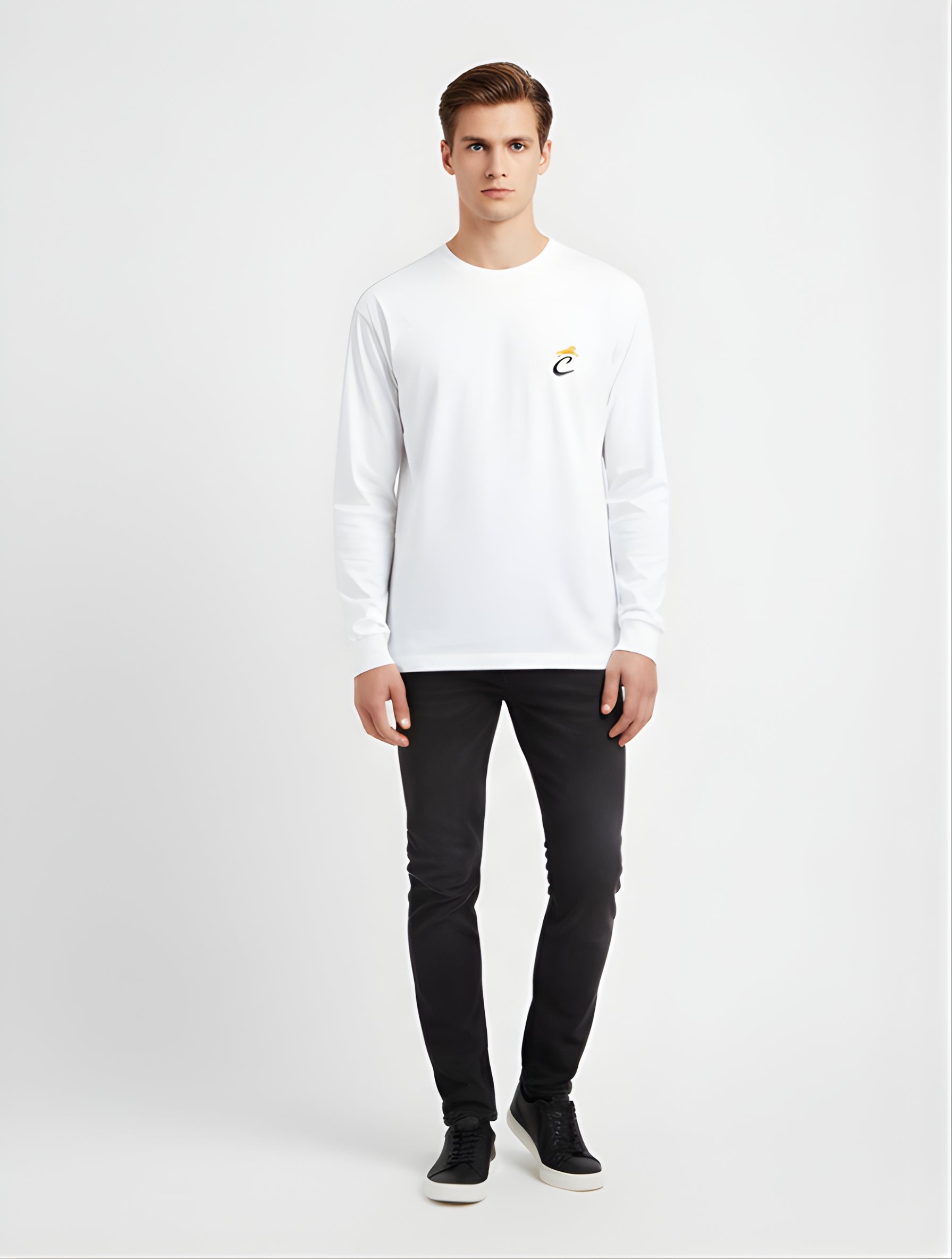 Minimal Logo Oversized Sweatshirt – Chimya