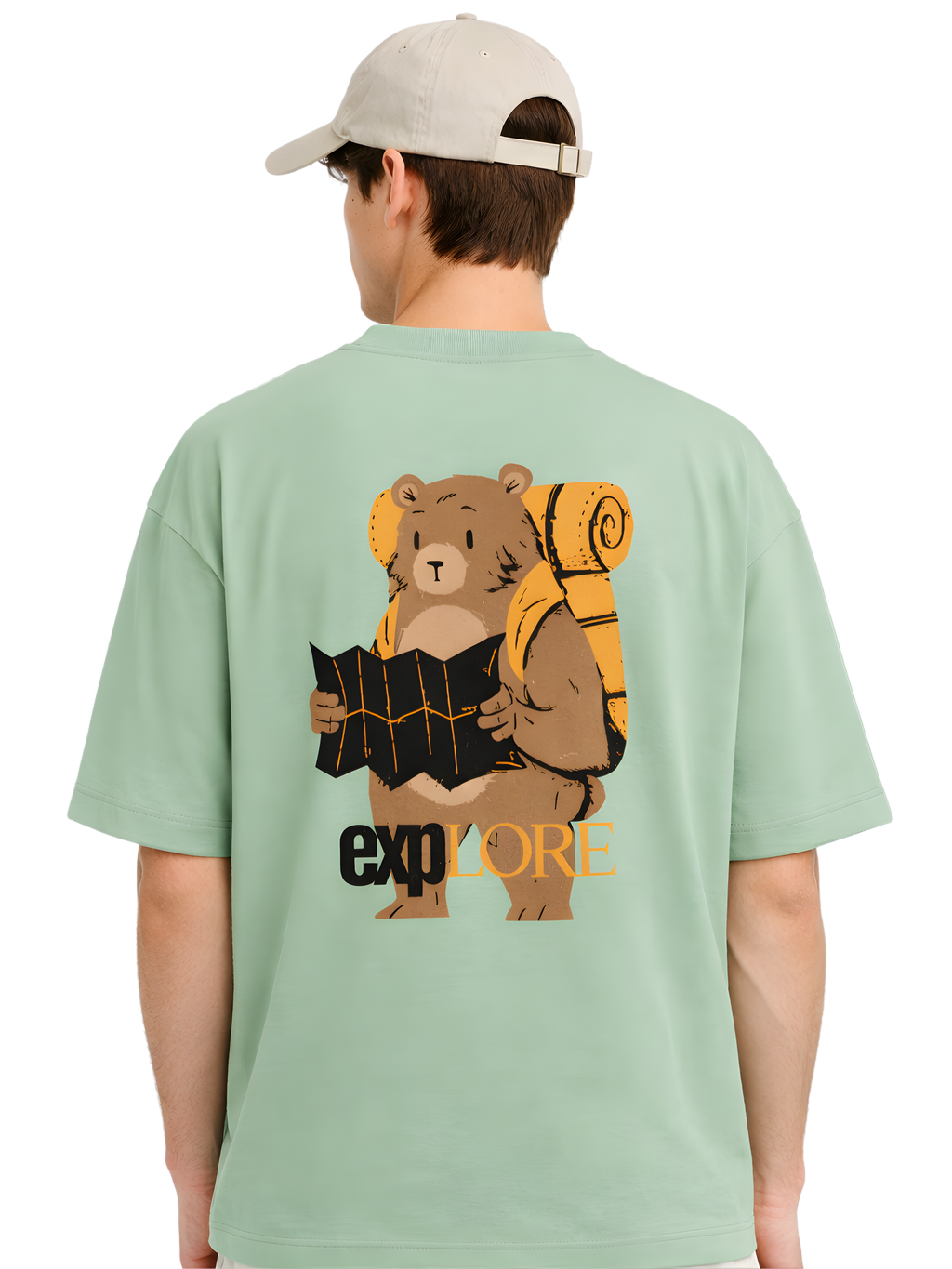 Sage Green Oversized T-Shirt – Chimya