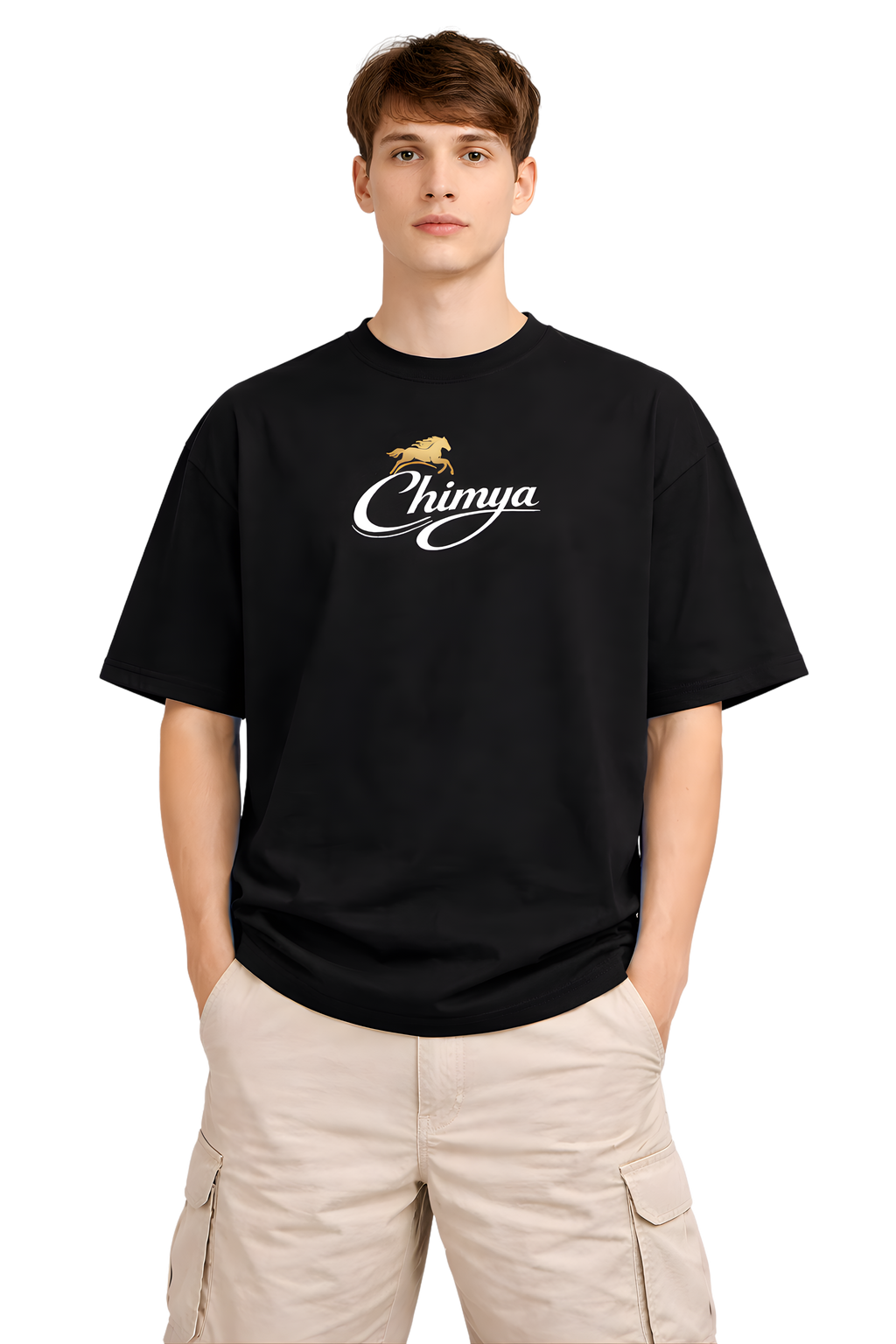 Heritage Art Oversized T-Shirt Black – Chimya