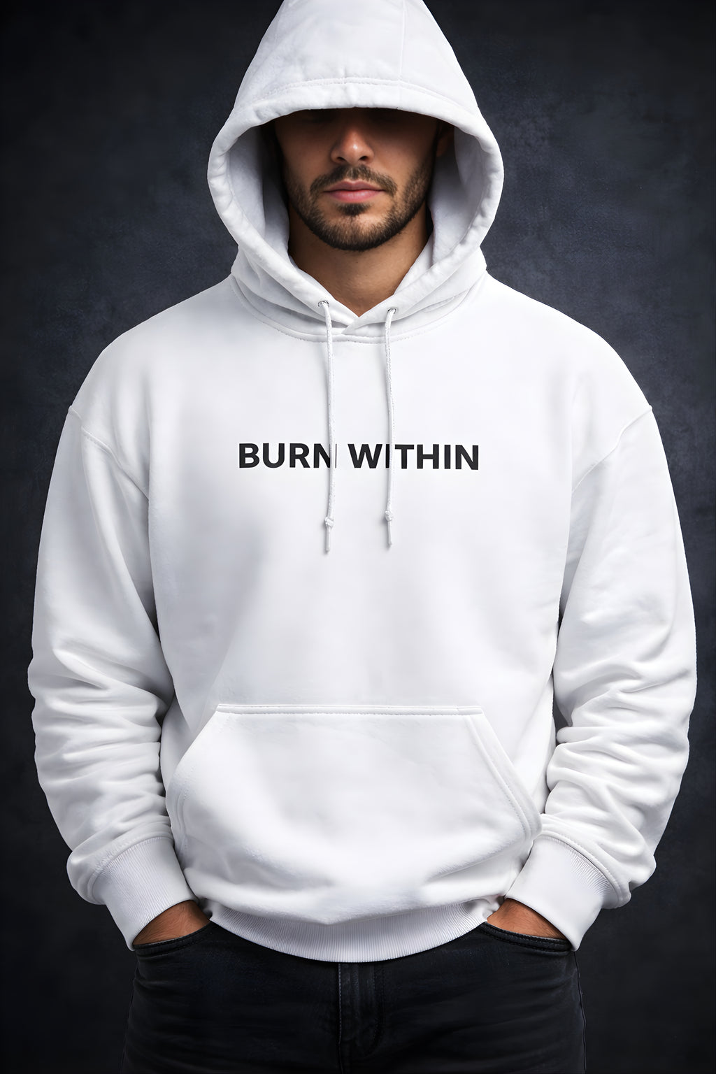 Burn Within Graphic Hoodie – Chimya