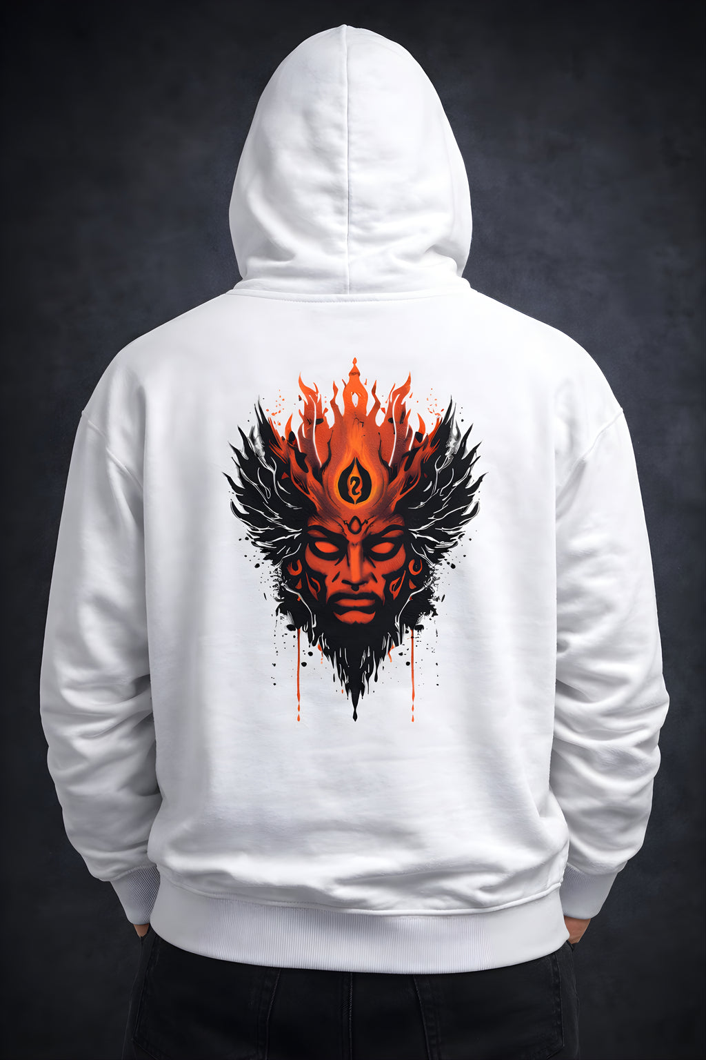 Burn Within Graphic Hoodie – Chimya