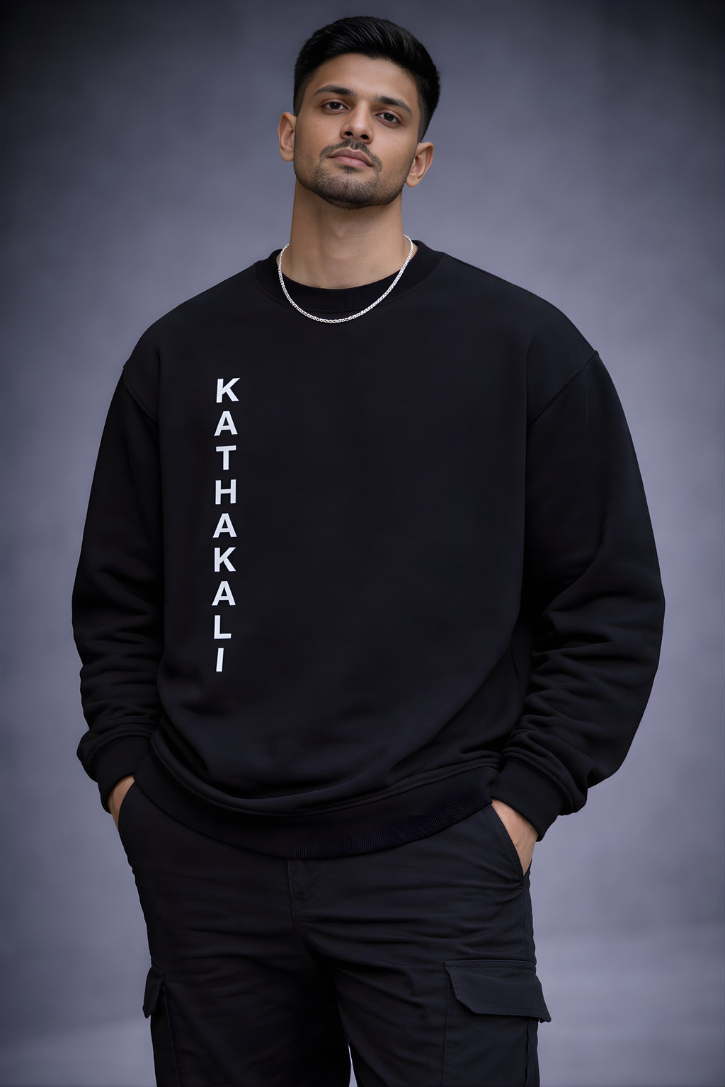 Kathakali Heritage Oversized Sweatshirt – Chimya