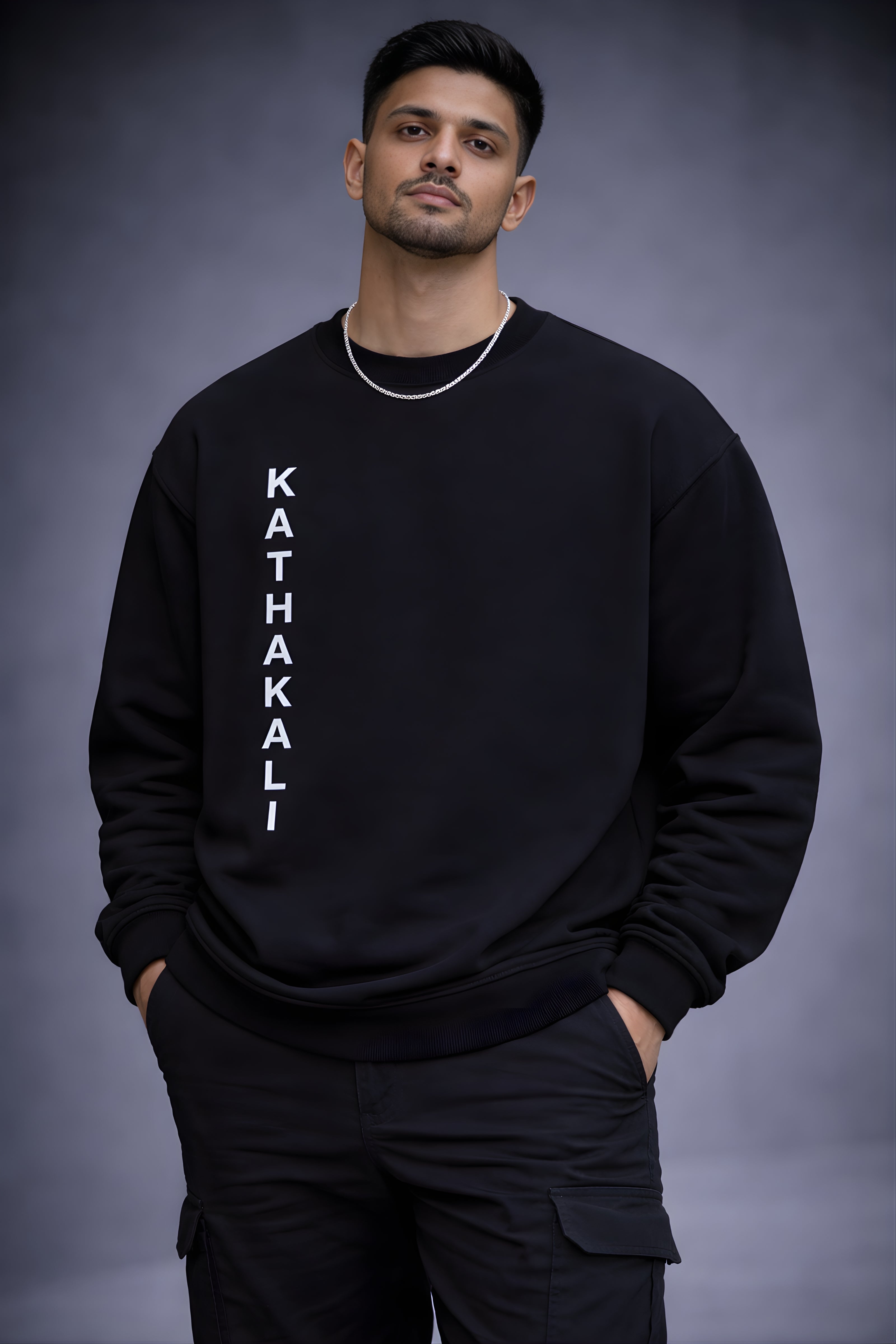 Kathakali Heritage Oversized Sweatshirt – Chimya