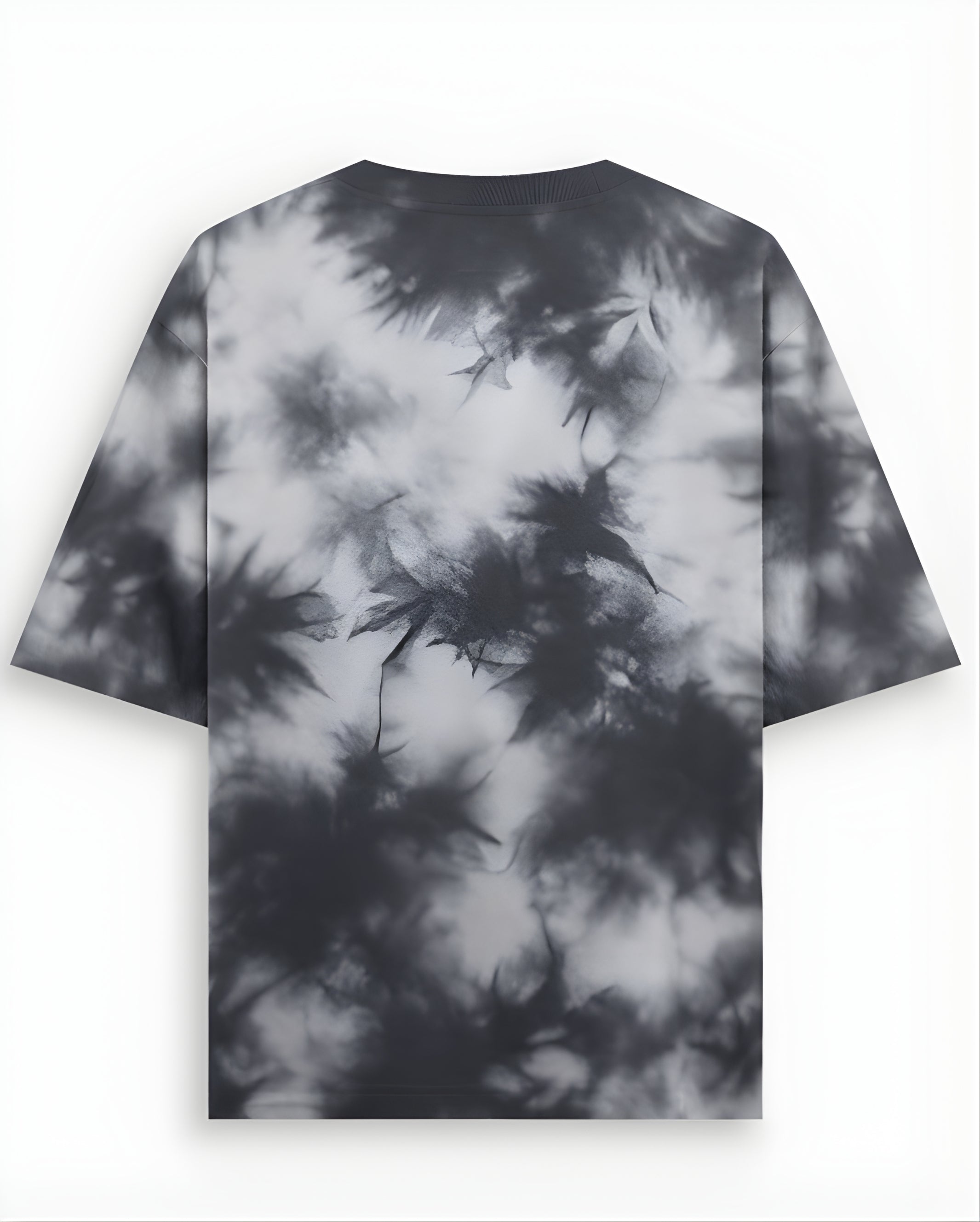 Black Tie-Dye Oversized T-Shirt – Chimya