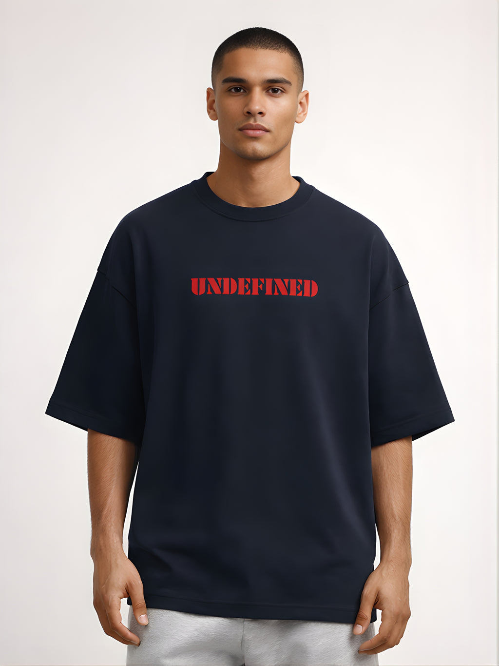 Abstract Print Oversized T-Shirt – Chimya